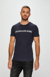 Calvin Klein Jeans - T-shirt - sötétkék S - answear - 9 090 Ft