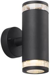 Nordlux Birk kültéri fali lámpa, fekete, GU10, max. 2X28W, 45501003 (45501003)