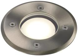 Nordlux Pato Round kültéri beépíthető lámpa, szálcsiszolt, GU10, max. 35W, 83830034 (83830034)