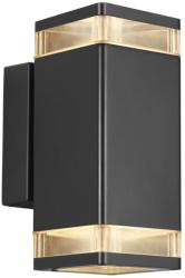 Nordlux Elm kültéri fali lámpa, fekete, GU10, max. 2X20W, 45331003