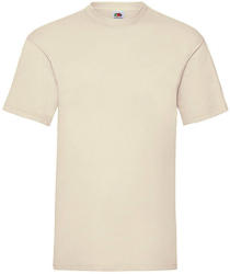 Fruit of the Loom Csomag akciós póló (minimum 3 db) Férfi póló Rövid ujjú Fruit of the Loom Valueweight Tee - 3XL , Naturál