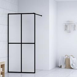 vidaXL Paravan de duș walk-in, 90x195 cm, sticlă securizată mată (145690)