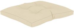 vidaXL Pernă de paleți, crem, 60x61x10 cm, material textil (47476)