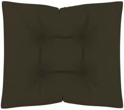 vidaXL Pernă pentru paleți, gri taupe, 60x61x10 cm, material textil (47470)