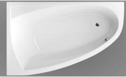 Wellis Matana160x100 cm-es aszimmetrikus sarokkád kádlábbal, balos AK00501 (AK00501)