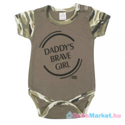 NEW BABY Baba rövid ujjú body New Baby Army girl - babamarket - 2 350 Ft