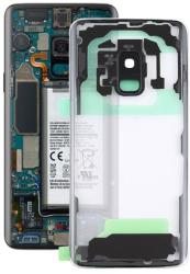 tel-szalk-023805 Samsung Galaxy S9 G960F átlátszó akkufedél, hátlap, hátlapi kamera lencse (tel-szalk-023805)