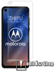 Képernyővédő fólia - Ultra Clear - 1db, törlőkendővel - MOTOROLA P40 Power / MOTOROLA One Action