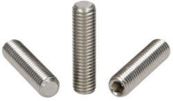 Belsőkulcsnyílású hernyócsavar lapos M5x16mm A2 rozsdamentes (KOE-9135161)