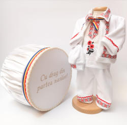 Magazin Traditional Set Traditional Botez - Costumas baiat Cutie trusou