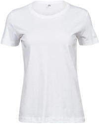 Tee Jays Női rövid ujjú póló Tee Jays Ladies' Sof Tee -3XL, Fehér