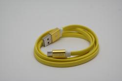 Dotfes A05m micro USB sárga adatkábel 2.5A 1m