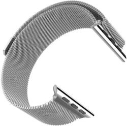  Grand series Milánói fémszövet rozsdamentes acél óraszíj Apple Watch 38/40 mm - ezüst