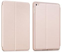 hoco. - Juice series nappa bőr iPad mini 4 tablet tok - arany