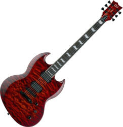 ESP LTD VIPER-1000 QM Tige Eye Sunburst