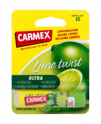 Carmex Ultra Moisturising Lip Balm Lime Twist SPF15 balsam de buze 4, 25 g pentru femei