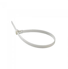 V-TAC Vezeték rögzítő, kábel kötegelő (2.5x150 mm - 100 darab) fehér ( 11161)