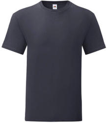 Fruit of the Loom Csomag akciós póló (minimum 3 db) Férfi rövid ujjú póló Fruit of the Loom Iconic 150 T -XL, Mély sötétkék (navy)