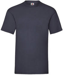 Fruit of the Loom Csomag akciós póló (minimum 3 db) Férfi póló Rövid ujjú Fruit of the Loom Valueweight Tee - L , Mély sötétkék (navy)
