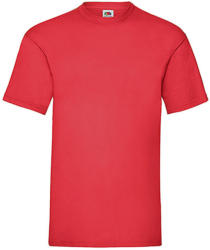 Fruit of the Loom Csomag akciós póló (minimum 3 db) Férfi póló Rövid ujjú Fruit of the Loom Valueweight Tee - 3XL , Piros