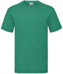 Fruit of the Loom Csomag akciós póló (minimum 3 db) Férfi póló Rövid ujjú Fruit of the Loom Valueweight Tee - 3XL , Retró Heather Zöld