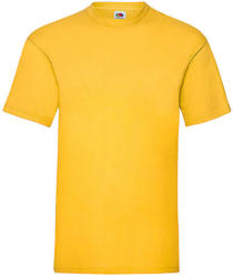 Fruit of the Loom Csomag akciós póló (minimum 3 db) Férfi póló Rövid ujjú Fruit of the Loom Valueweight Tee - M , Napraforgó sárga
