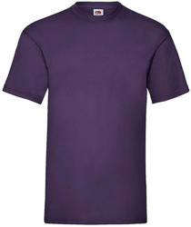 Fruit of the Loom Csomag akciós póló (minimum 3 db) Férfi póló Rövid ujjú Fruit of the Loom Valueweight Tee - S , Lila