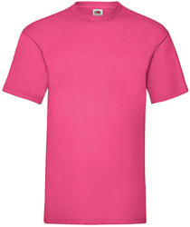 Fruit of the Loom Csomag akciós póló (minimum 3 db) Férfi póló Rövid ujjú Fruit of the Loom Valueweight Tee - XL , Fuchsia