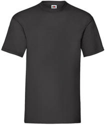 Fruit of the Loom Csomag akciós póló (minimum 3 db) Férfi póló Rövid ujjú Fruit of the Loom Valueweight Tee - M , Fekete