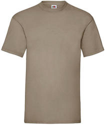 Fruit of the Loom Csomag akciós póló (minimum 3 db) Férfi póló Rövid ujjú Fruit of the Loom Valueweight Tee - XL , Khaki