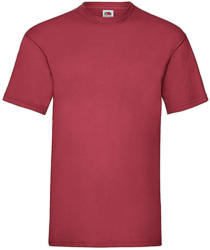 Fruit of the Loom Csomag akciós póló (minimum 3 db) Férfi póló Rövid ujjú Fruit of the Loom Valueweight Tee - S , Heather téglavörös