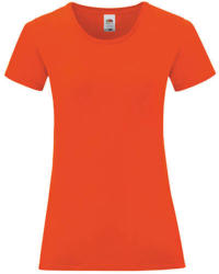 Fruit of the Loom Csomag akciós póló (minimum 3 db) Női rövid ujjú póló Fruit of the Loom Ladies' Iconic 150 T -2XL, Láng