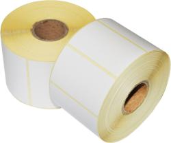 Tezeko 50 * 25 mm, öntapadós papír etikett címke (3800 címke/tekercs) (P0500002500-016) - dunasp
