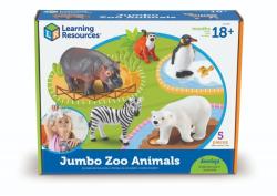 Learning Resources Set 5 figurine Animalute de la Zoo Learning Resources, 18 luni+ (LER0788)