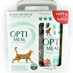 Optimeal Cat Sterilizate Curcan si Ovaz 2 x 650 gr