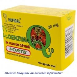 Hofigal Coenzima Q10 in Ulei de Catina Forte 30 mg 40 capsule Hofigal