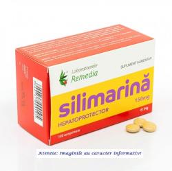 Laboratoarele Remedia Silimarina 150 mg 100 comprimate Laboratoarele Remedia