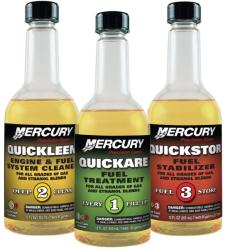 Quicksilver Quickare + Quickleen + Quickstor SET Üzemanyag-adalék Benzin
