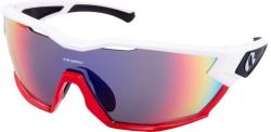 HQBC QX2 White/Red/Red Mirror Kerékpáros szemüveg