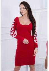 Mondo Italia, s. r. o Nő ruha Regged MI8828 piros (MI8828)