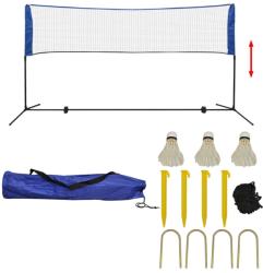 vidaXL Set fileu de badminton, cu fluturași, 300x155 cm (91307) - vidaxl