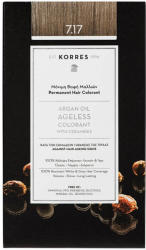 KORRES Argan Oil Ageless Colorant with Ceramides - Vopsea permanentă a părului 7.17 Blond Bej