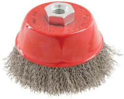 Norton hullámos drótkorong inox (fazékkefe) 80x0, 3xM14 T25 (CT604868)