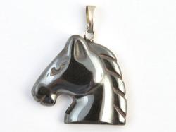  Hematit lófej medál