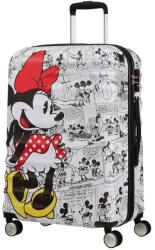 Samsonite American Tourister Wavebreaker Disney Spinner - Minnie Comics közepes bőrönd (85670-7484)