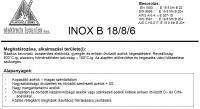  Elektróda INOX B 18/8/6 2.5 mm 4 kg (11028)