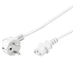  Cablu alimentare PC IEC C13 2m Alb, KPSP2W (KPSP2W)
