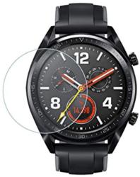 Temp-glass632243 Huawei Watch GT Karcálló, ütésálló kijelzővédő üvegfólia, 9H tempered glass, törlőkendővel (Temp-glass632243)