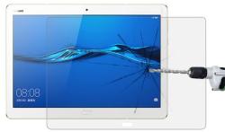 Temp-glass632053 Huawei MediaPad M3 Lite 10.1 Karcálló, ütésálló kijelzővédő üvegfólia, 9H tempered glass, törlőkendővel (Temp-glass632053)
