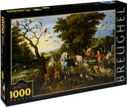 D-Toys Puzzle D-Toys din 1000 de piese - Intrarea animalelor in arca lui Noe, Pieter Bruegel (73778 BR 02)